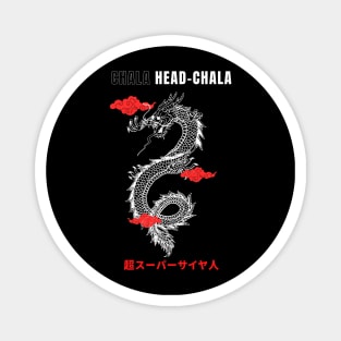 Chala Head-Chala, fan art Dragon Ball Z Magnet